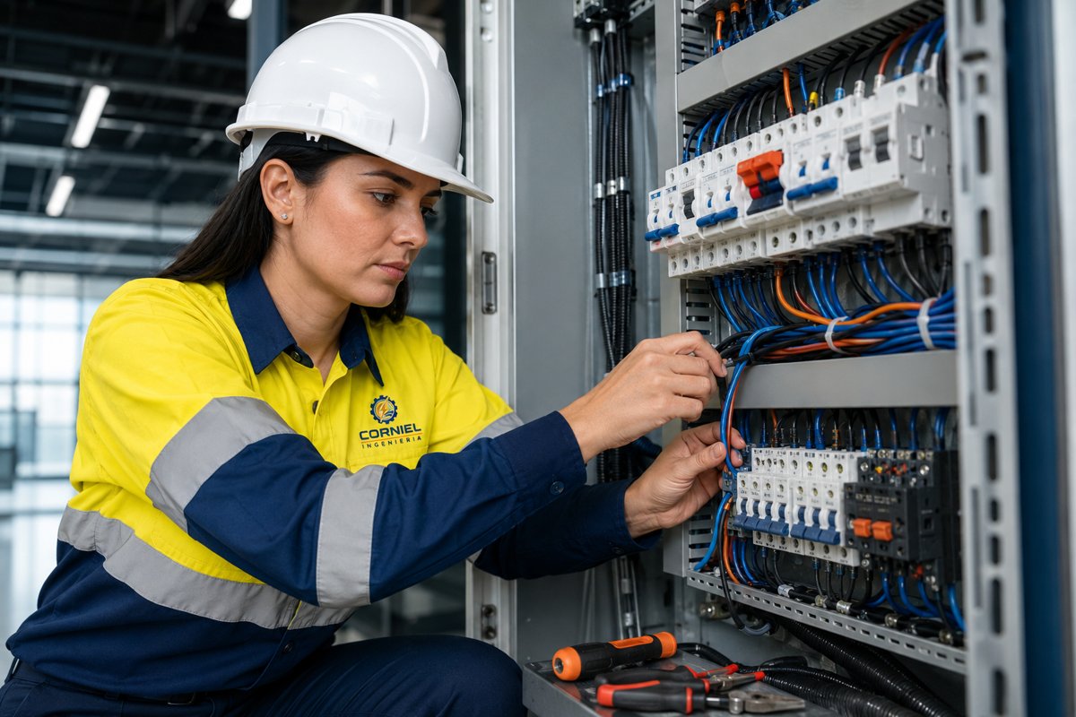 Instalación eléctrica industrial