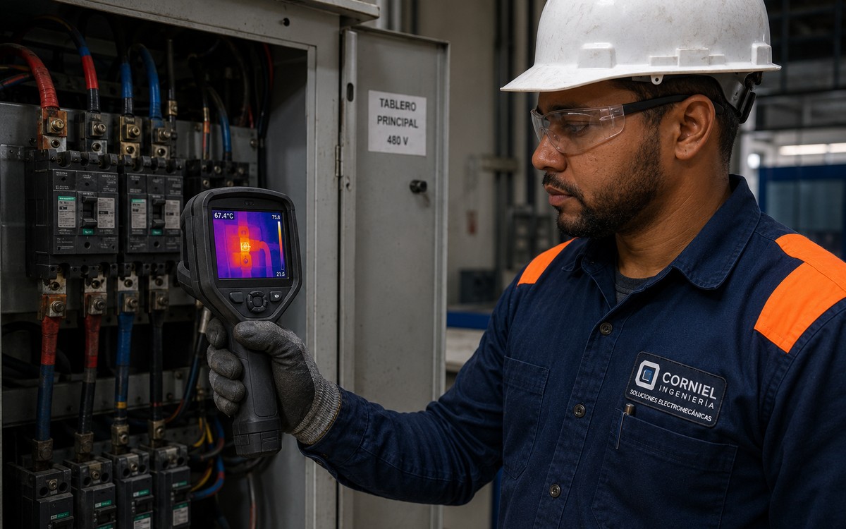 Termografía industrial y diagnóstico térmico